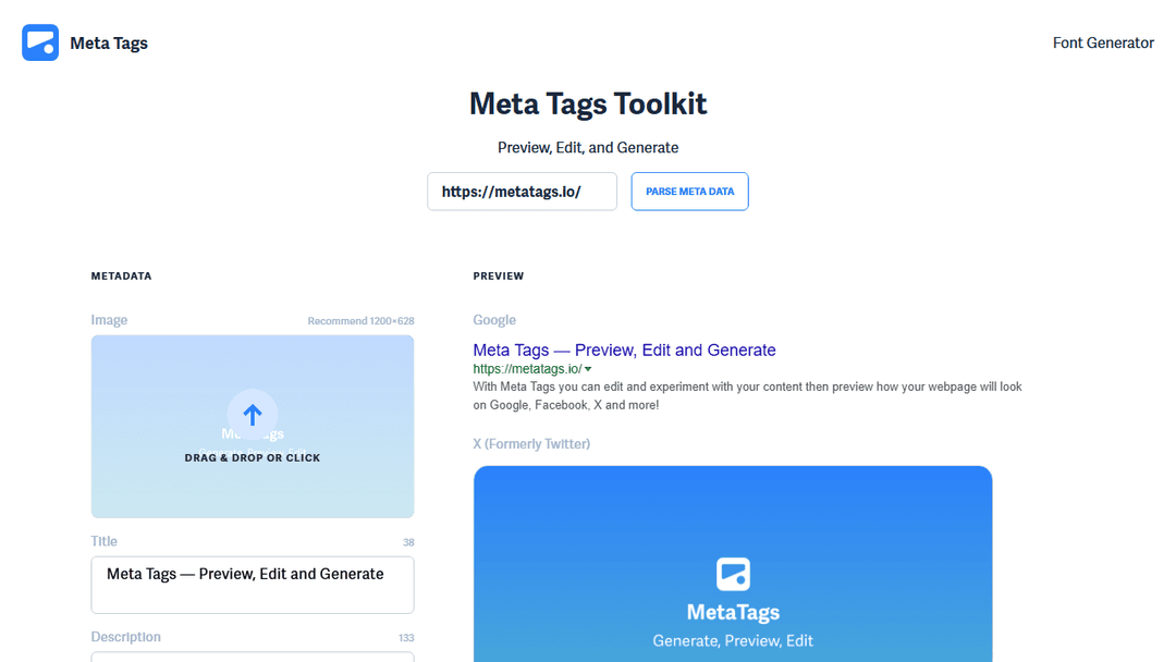 Meta Tags Toolkit